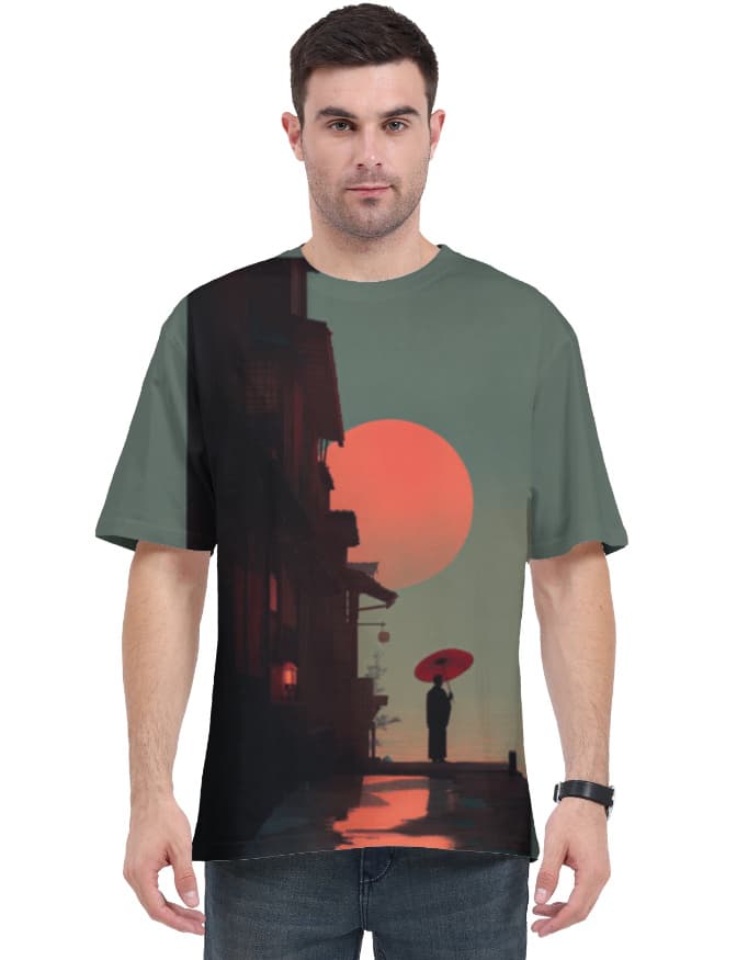 Blood Sun Ronin — AOP Tee