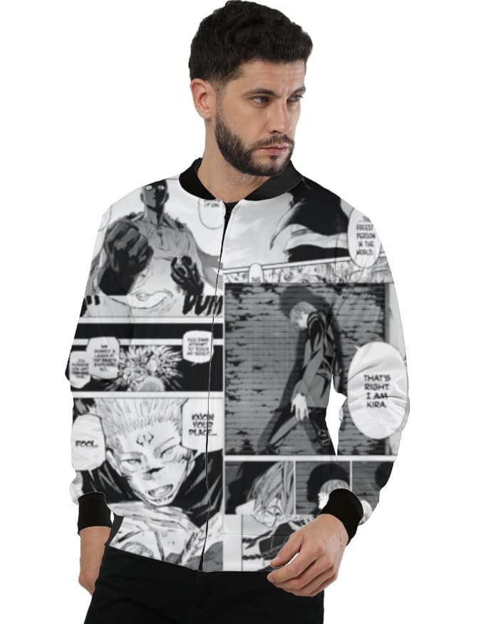 Manga Riot — AOP Bomber