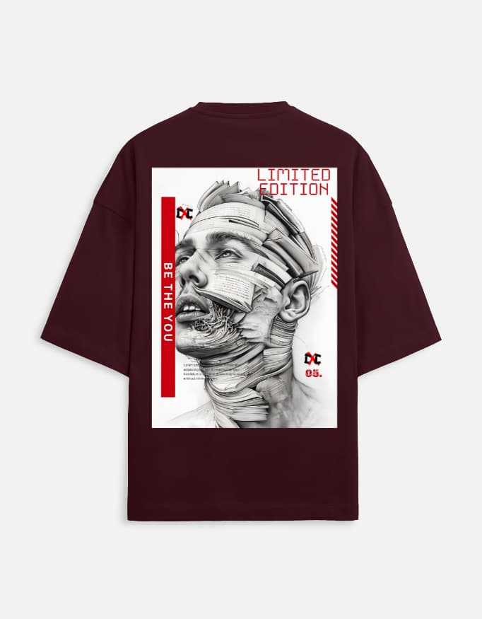Marble Saint · Maroon — Terry Tee